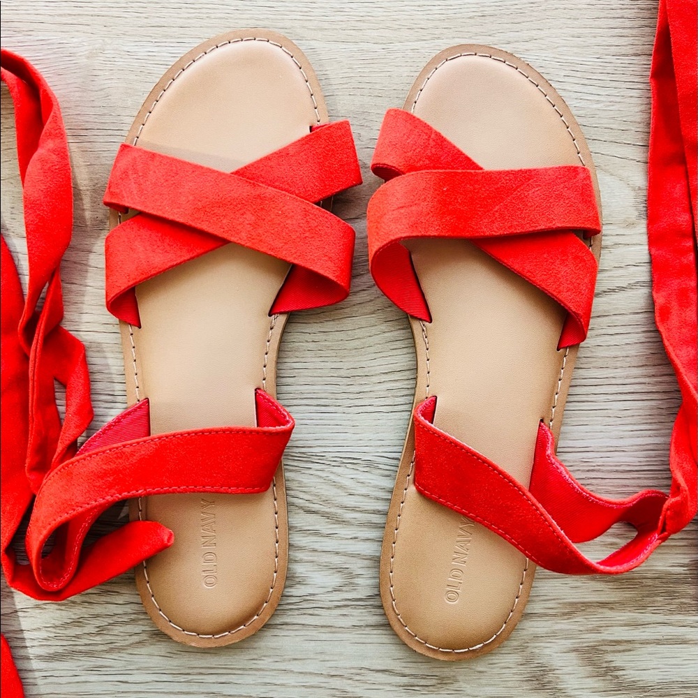 Leg Wrap Sandals